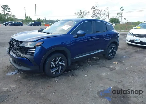 2025 Nissan Kicks Sv Fwd z USA, uszkodzony, nr VIN 3N8AP6CA6SL330131